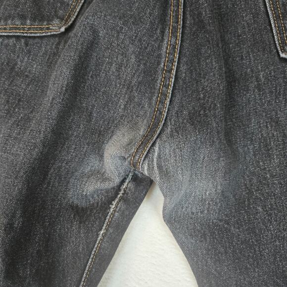 Levi's 501 Jeans Mens 40x38 Button Fly Black Denim 0711 - Picture 10 of 13